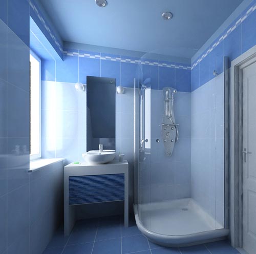 Návrh interiéru kúpelne, Autor, vizualizácia: Ing. Jozef Petrík